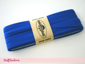 Jersey-Schrägband royalblau
