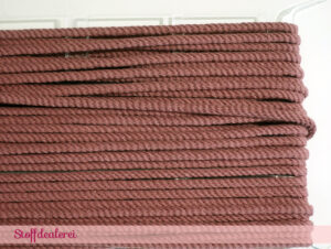 Baumwollkordel 5mm altrosa