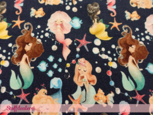 Stretchjersey „Lovely Mermaids“