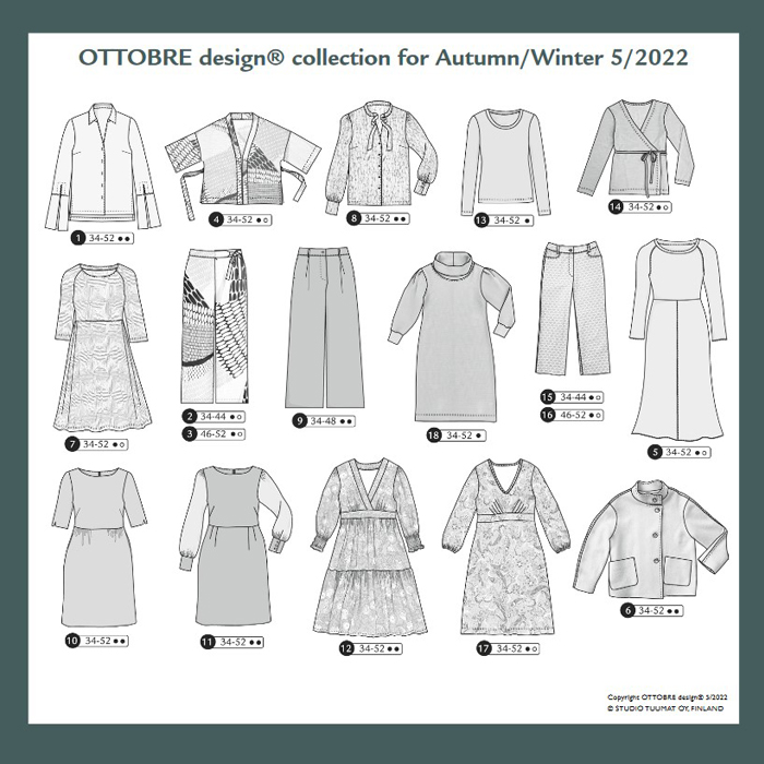 Ottobre Design – Woman Nr.5 / 2022
