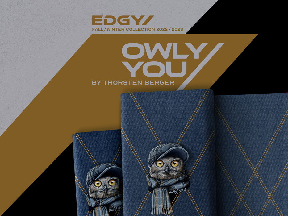 French Terry „Owly You“ – Panel